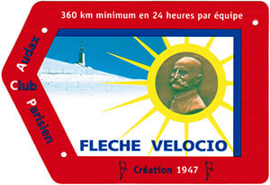 Image of ACP Flèche Vélocio frame tag